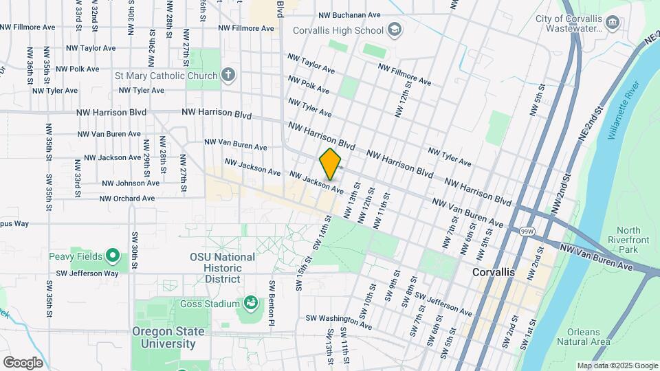 1463 NW Jackson Ave, Unit 3 Map and Location Details