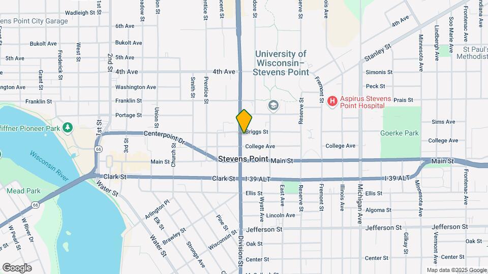 1109 Division St Map and Location Details
