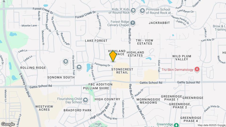 2248 Fernspring Dr Map and Location Details