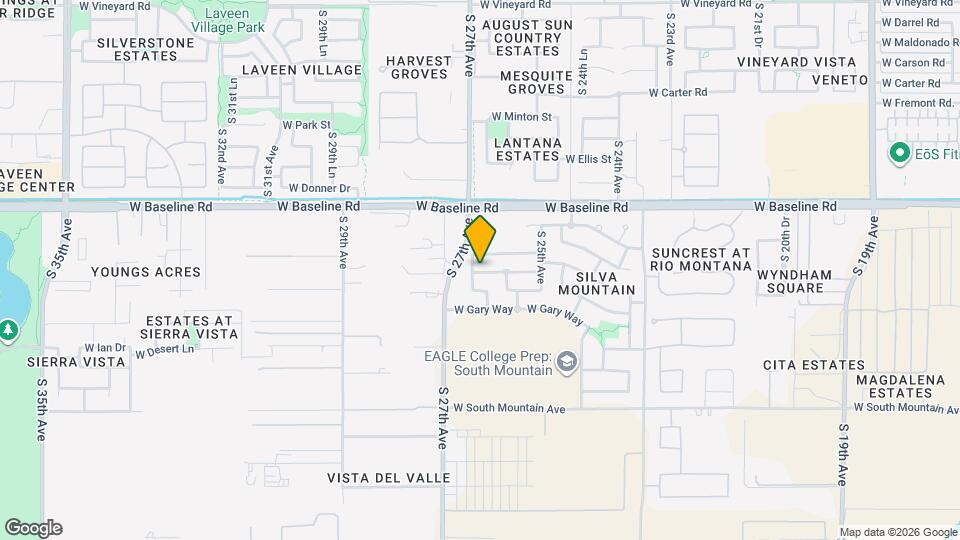 2624 W Fawn Dr Mapa y Detalles de la Ubicación