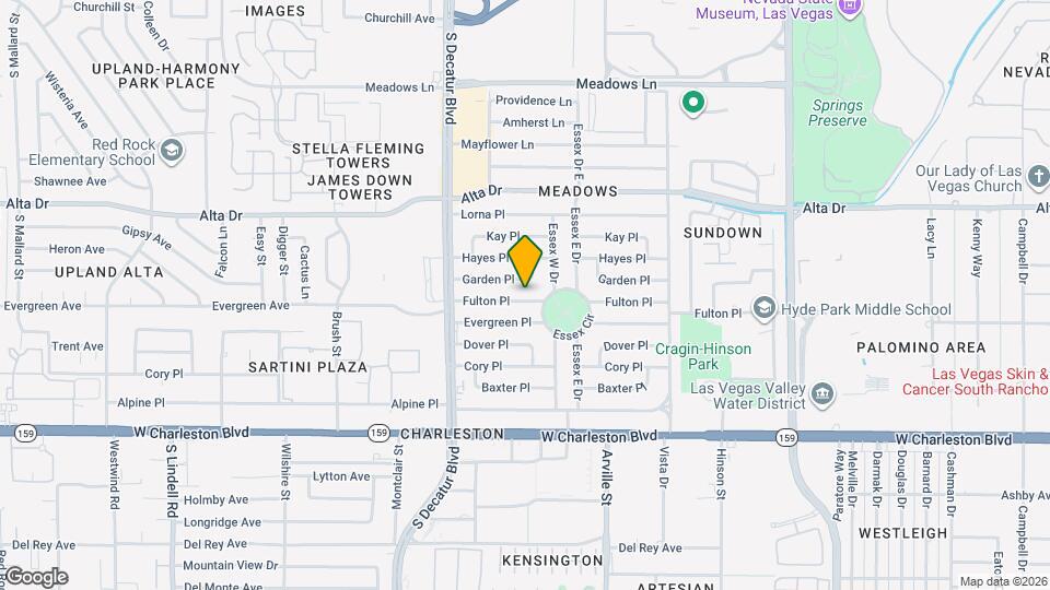 4524 Fulton Pl Map and Location Details