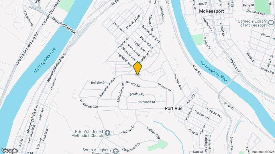 202 Dersam St Map and Location Details