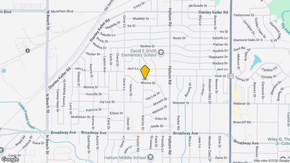 3600 Katrine St Map and Location Details