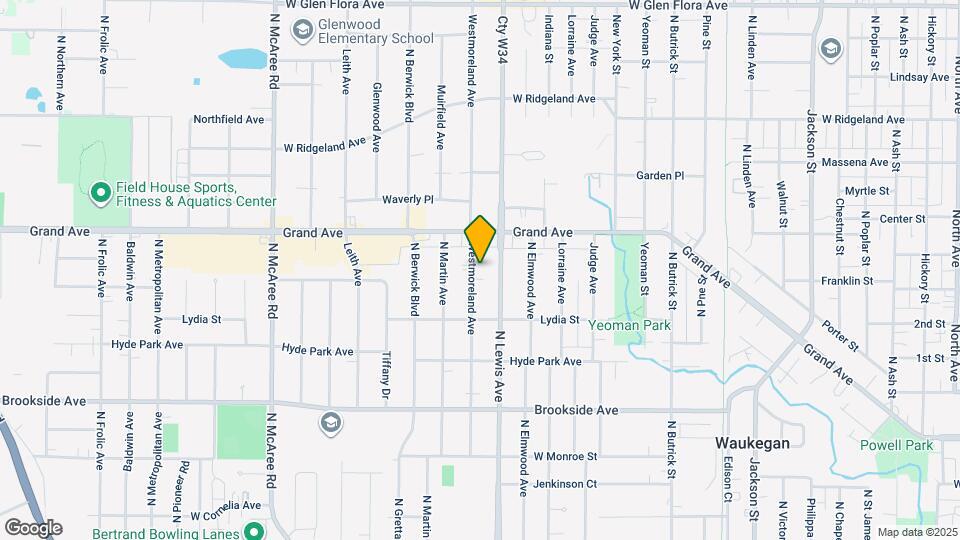 623 Westmoreland Ave Map and Location Details