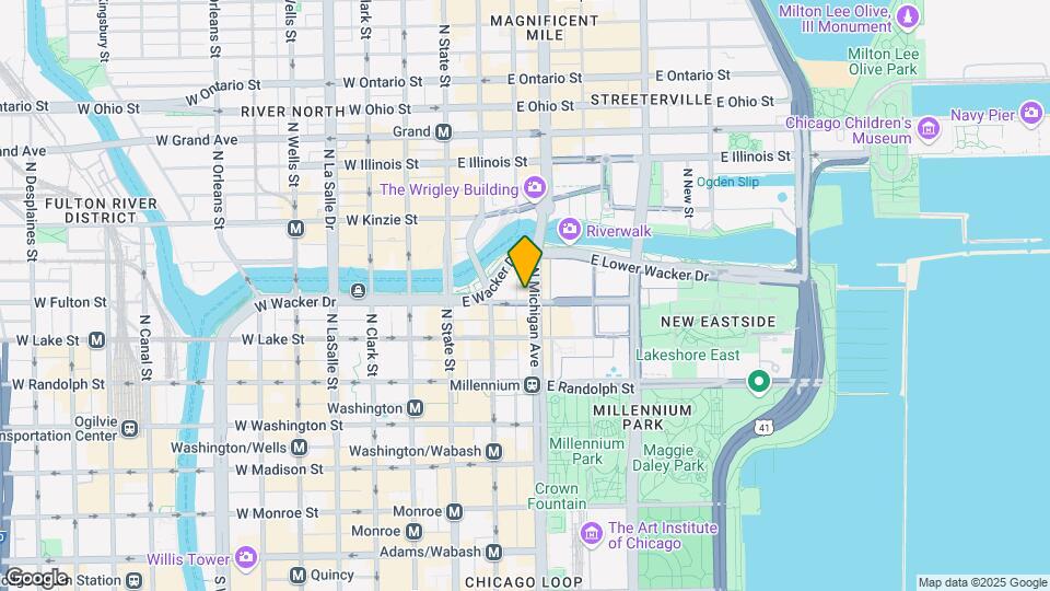 80 E Wacker Pl, Unit 2405 Map and Location Details