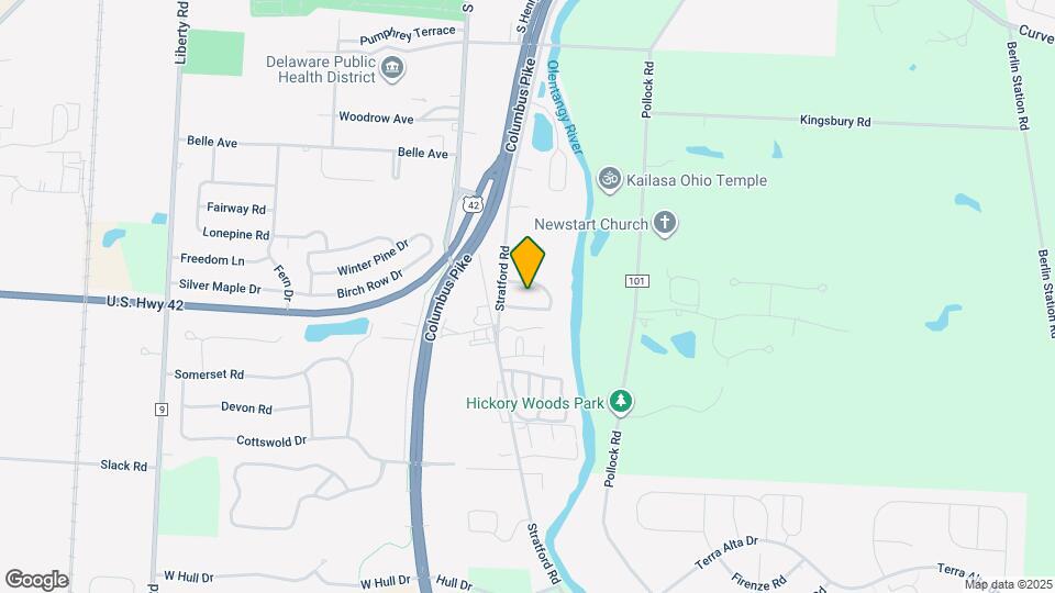 1223 Rivercrest Dr, Unit B Map and Location Details