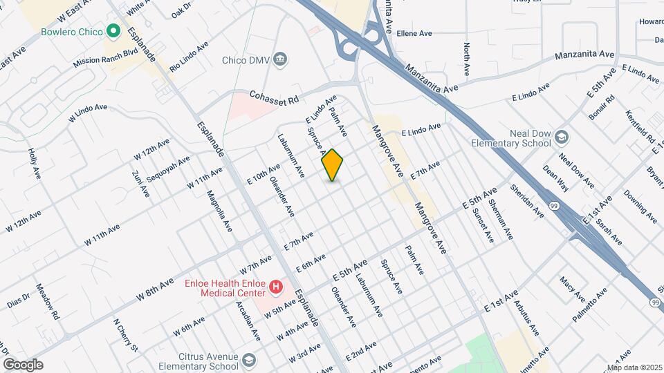 372-384 E 8th Ave Mapa y Detalles de la Ubicación