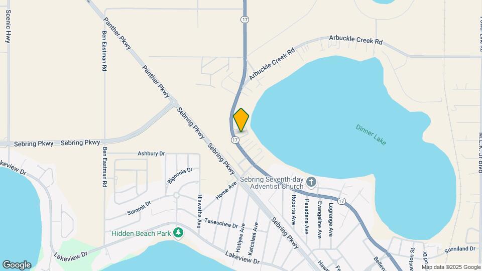 Dinner Lake Haven Mobile Home Park Map and Location Details