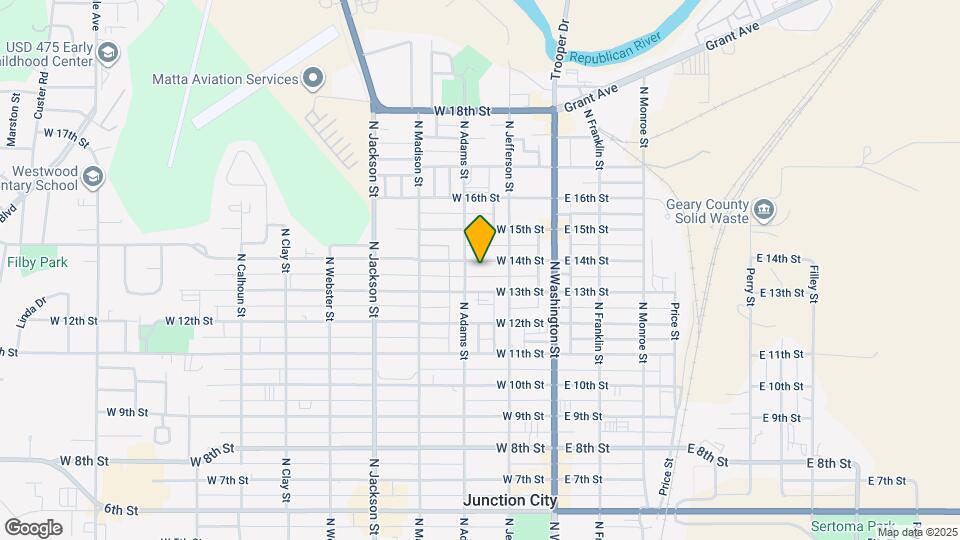 227 W 14th St Map and Location Details