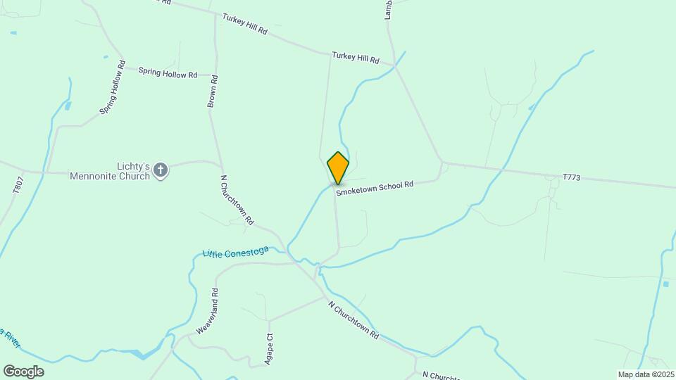 1943 Smoketown School Rd Map and Location Details