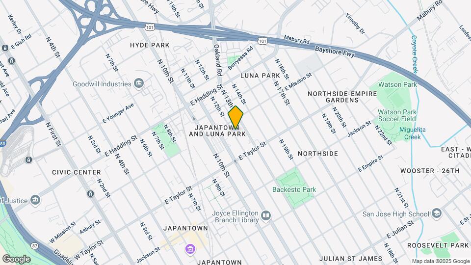 760-770 N 12th St Mapa y Detalles de la Ubicación
