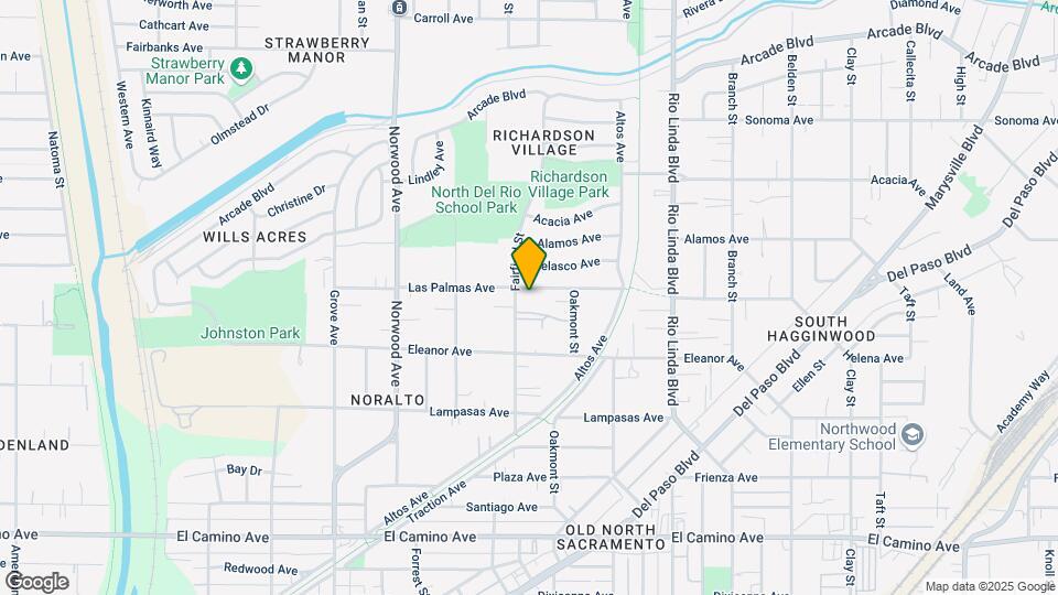 612 Las Palmas Ave Mapa y Detalles de la Ubicación