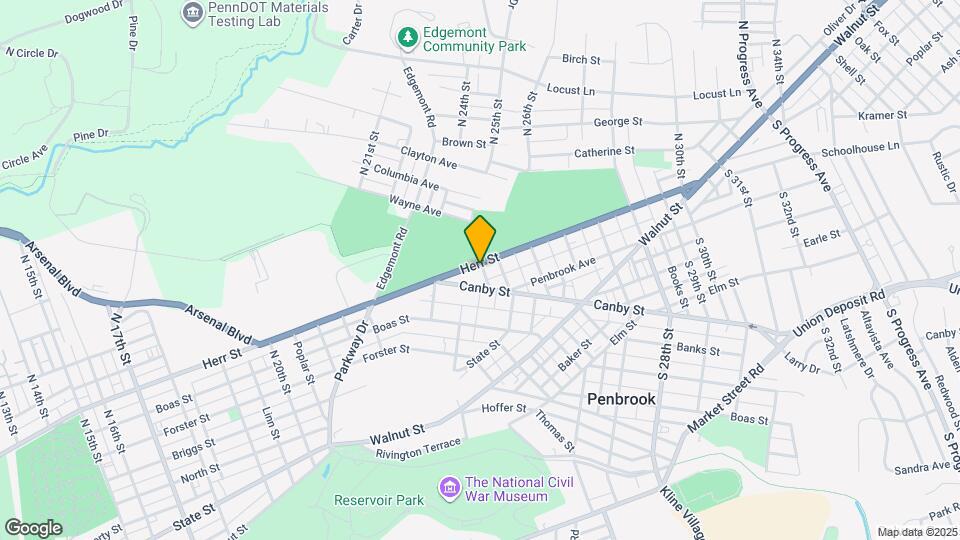 2319 Herr St Map and Location Details