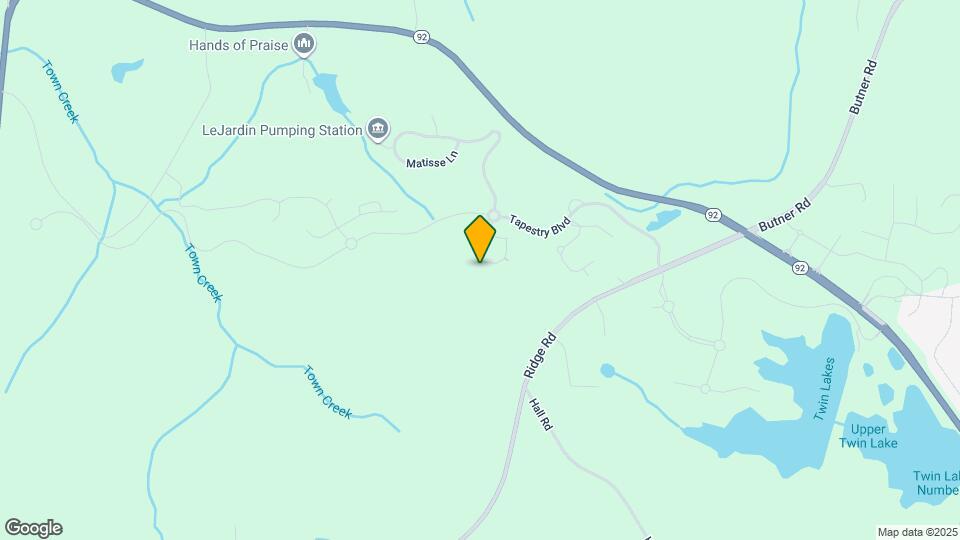 845 Botanica Way Map and Location Details