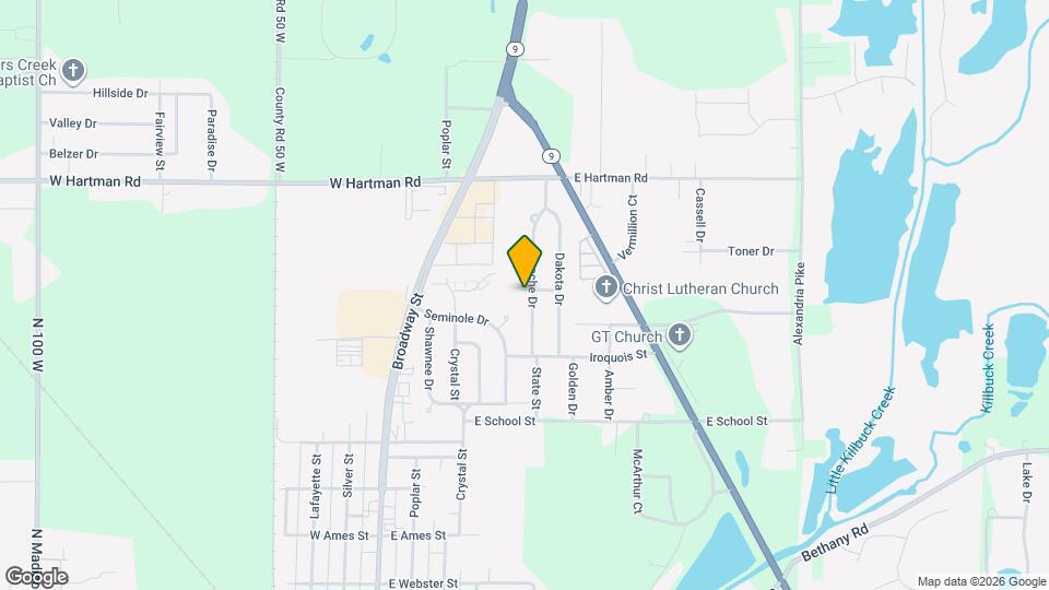 407 Blackfoot Dr Map and Location Details