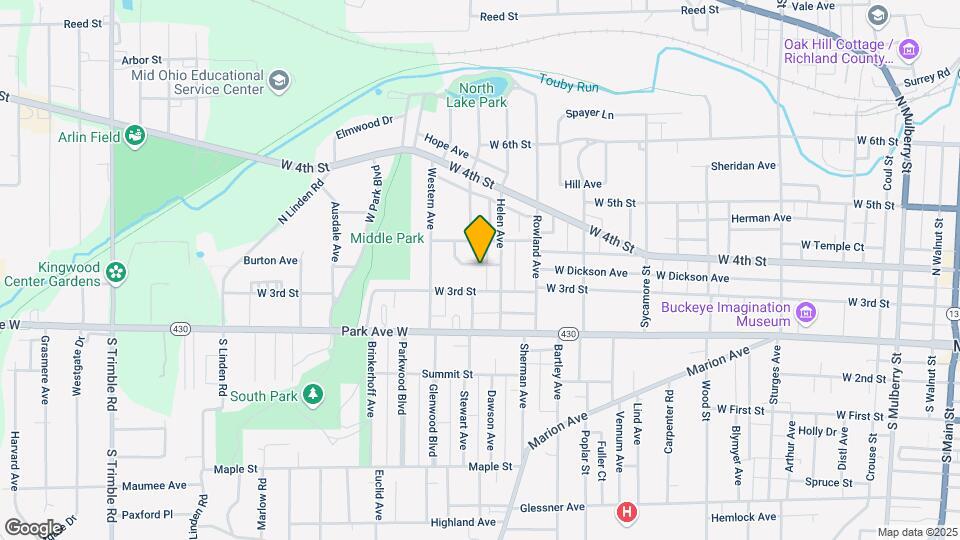 563 Garfield Pl Mapa y Detalles de la Ubicación