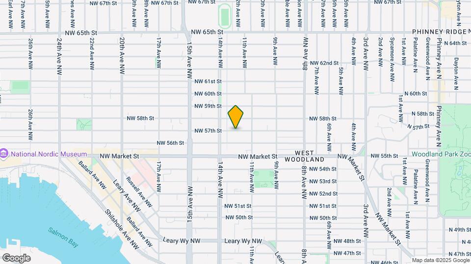1133 NW 57th St Map and Location Details