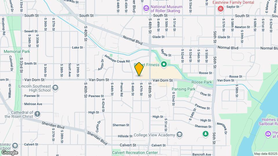 4622 Van Dorn St Mapa y Detalles de la Ubicación