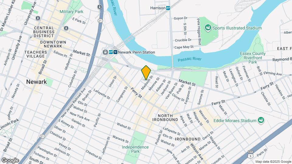 39 Madison St Map and Location Details