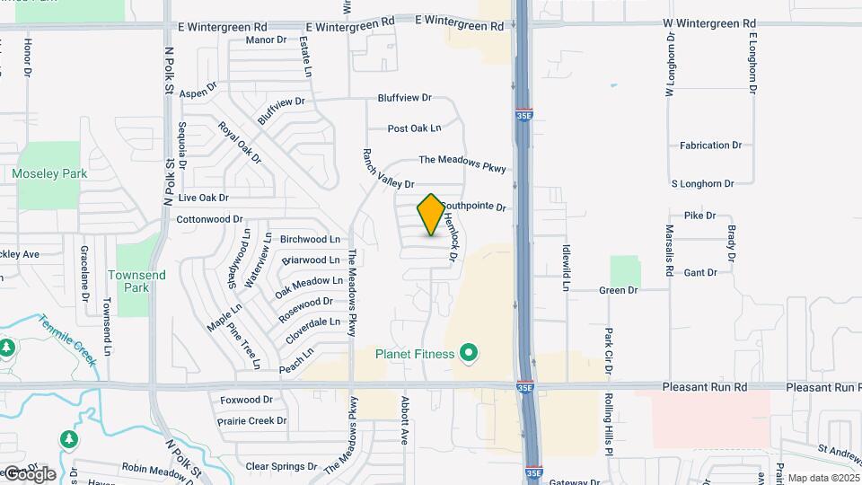 1119 Sandalwood Ln Map and Location Details