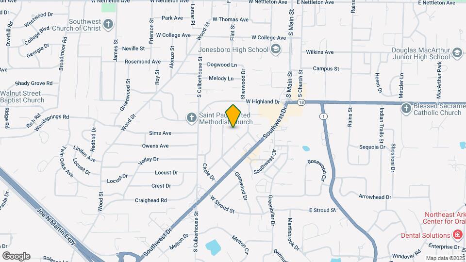 408 Ridgecrest Ct Map and Location Details