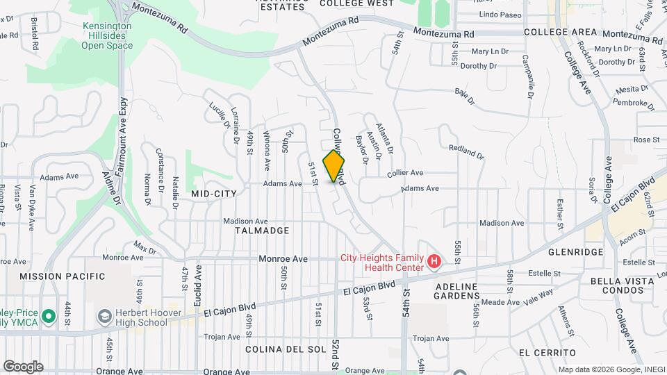 4319 Collwood Ln Map and Location Details