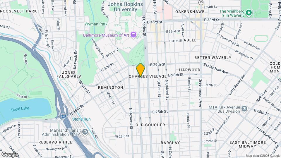 2747 Maryland Ave, Unit 2 Map and Location Details