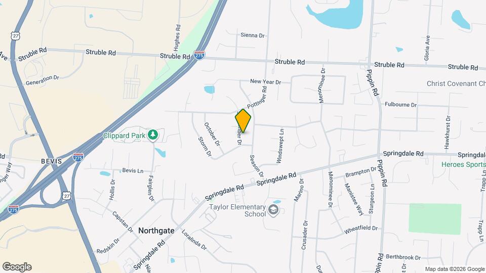 10220 September Dr Map and Location Details