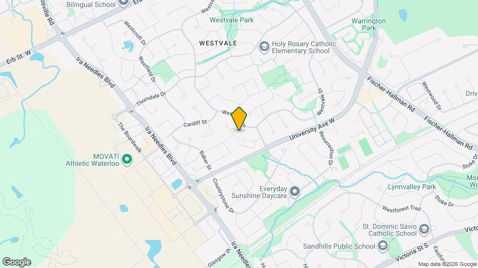 206 Springfield Crescent Map and Location Details