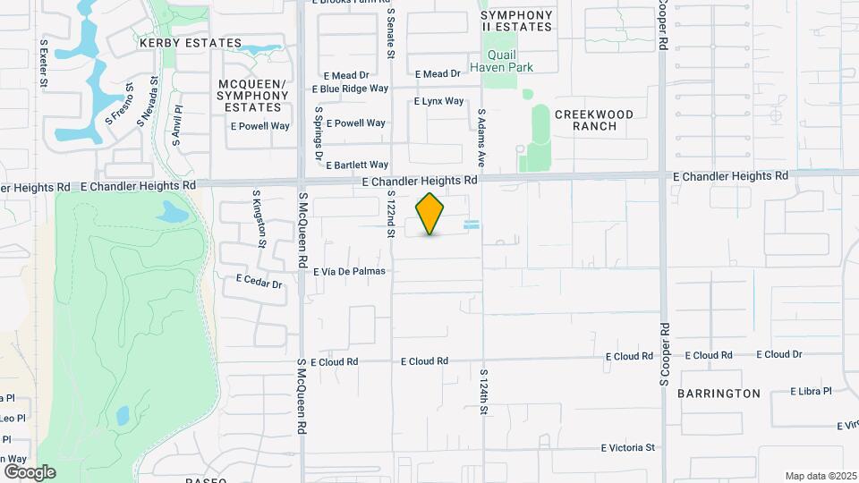 1351 E Beechnut Pl Map and Location Details
