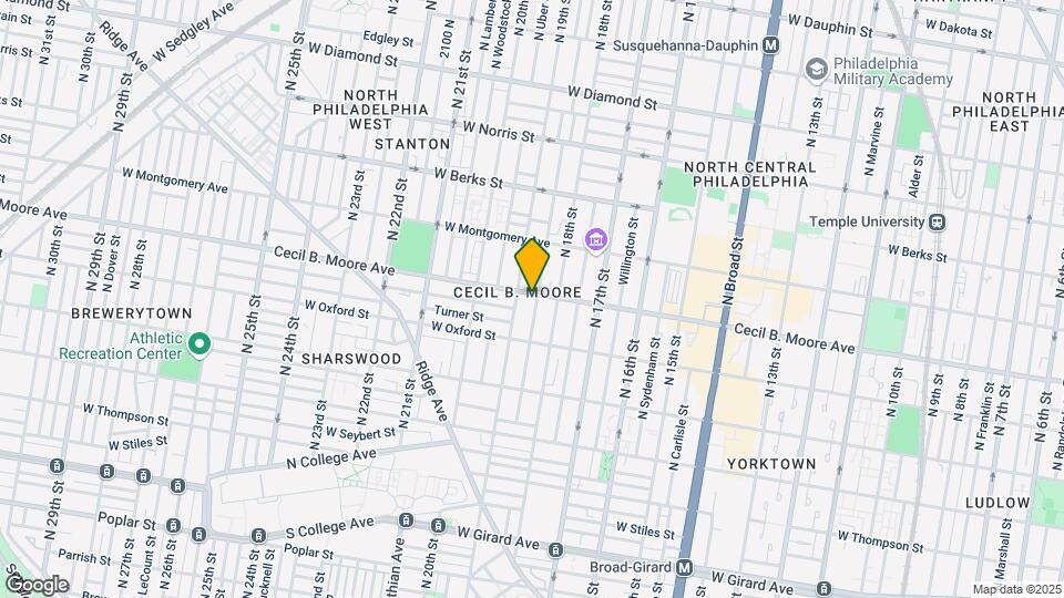1231 N 27th St-Unit -B Map and Location Details
