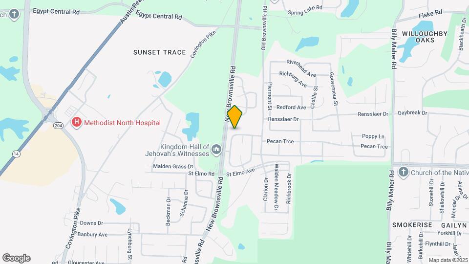 5530 Oak Branch Cir N Map and Location Details