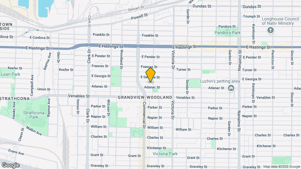 1785 Adanac St Map and Location Details