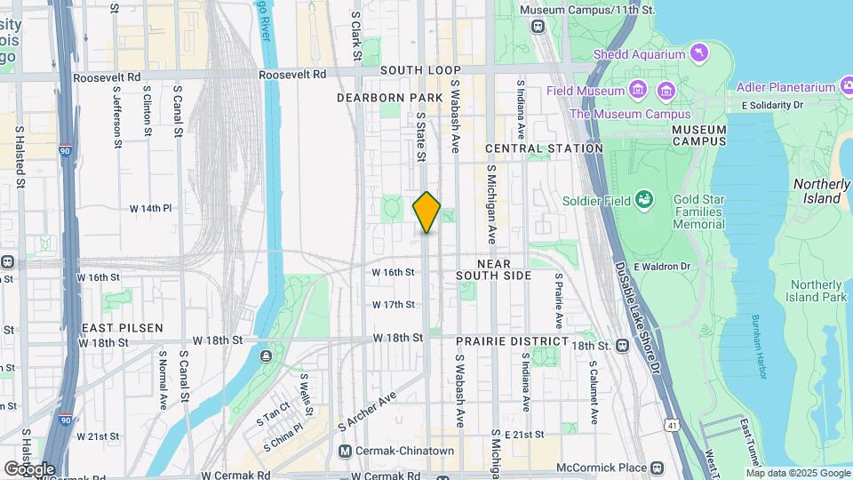 1545 S State St Map and Location Details