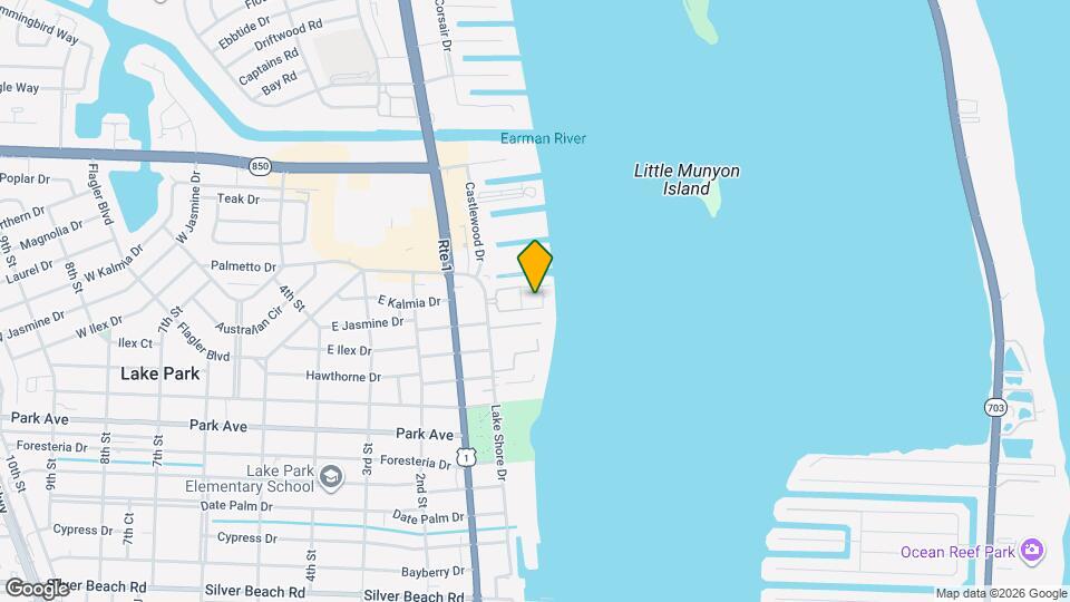 1045 Lake Shore Dr Mapa y Detalles de la Ubicación