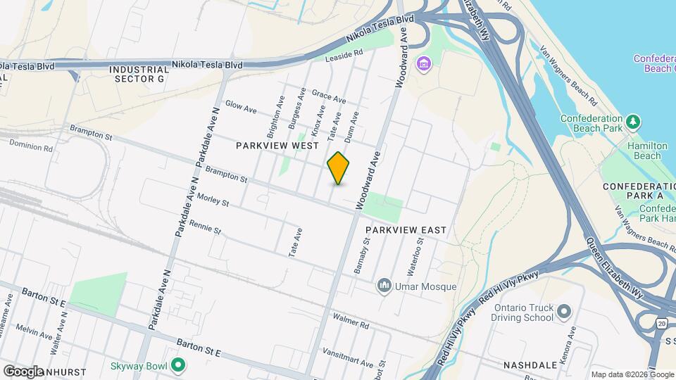 628 Dunn Ave Map and Location Details