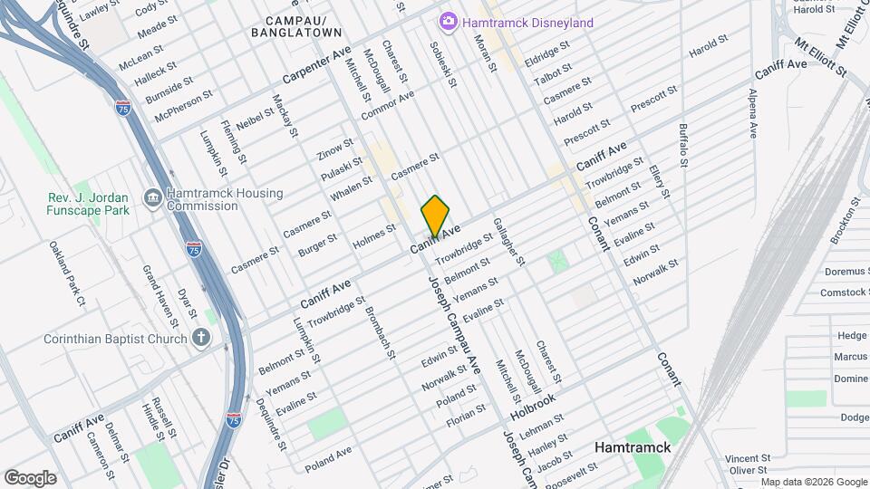 2932 Caniff St Map and Location Details