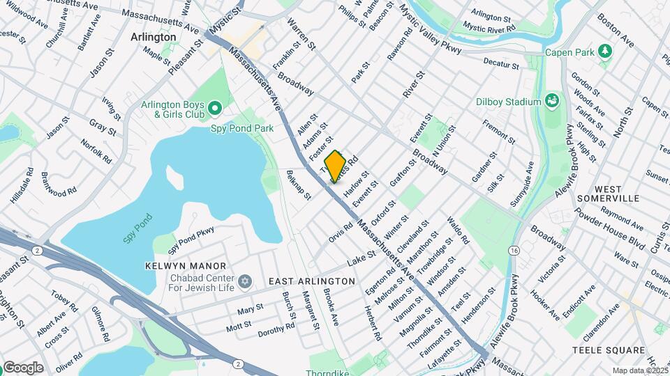 279 Massachusetts Ave, Unit 301 Map and Location Details
