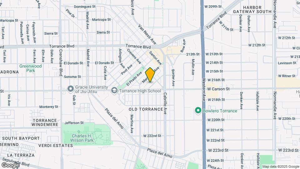 1671-1675 Gramercy Ave Map and Location Details