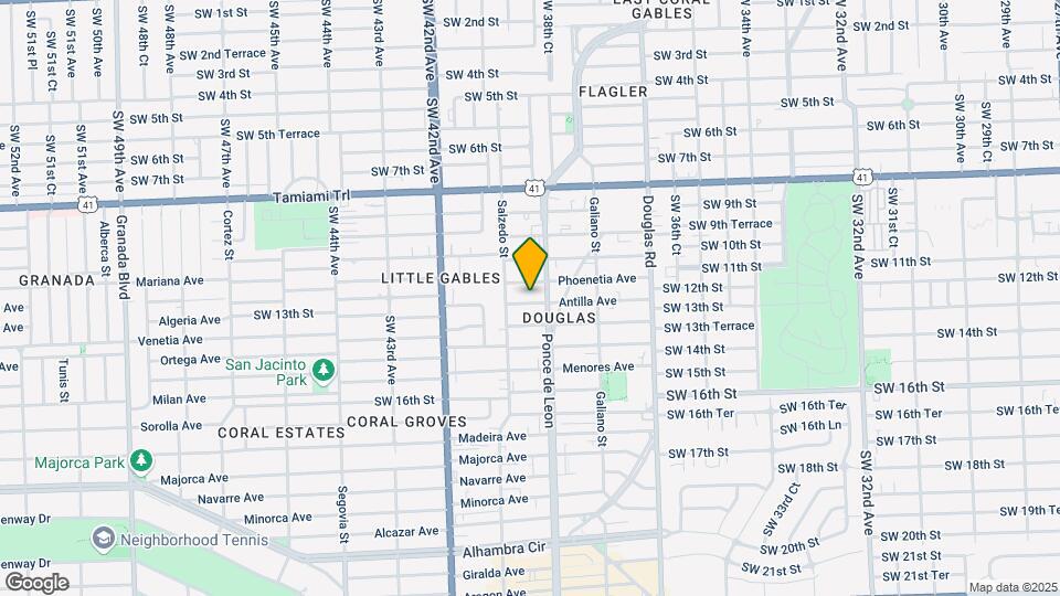 215 Antilla Ave Map and Location Details