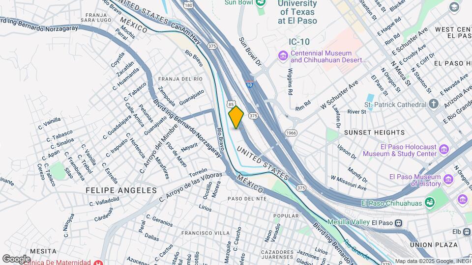 1844 W Paisano Dr Map and Location Details