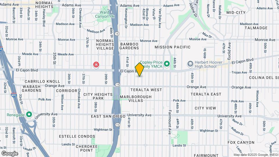 4254 42nd St Mapa y Detalles de la Ubicación