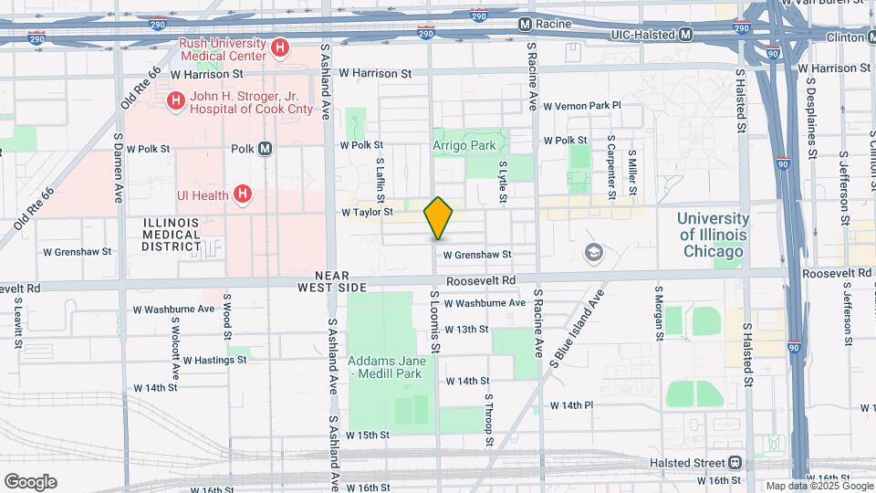 1113 S Loomis St Map and Location Details