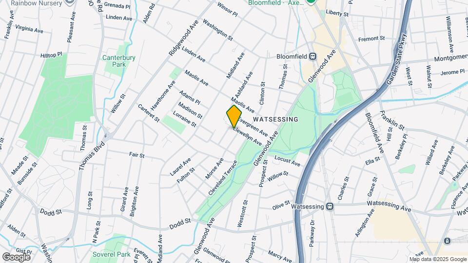 62 Llewellyn Ave Mapa y Detalles de la Ubicación