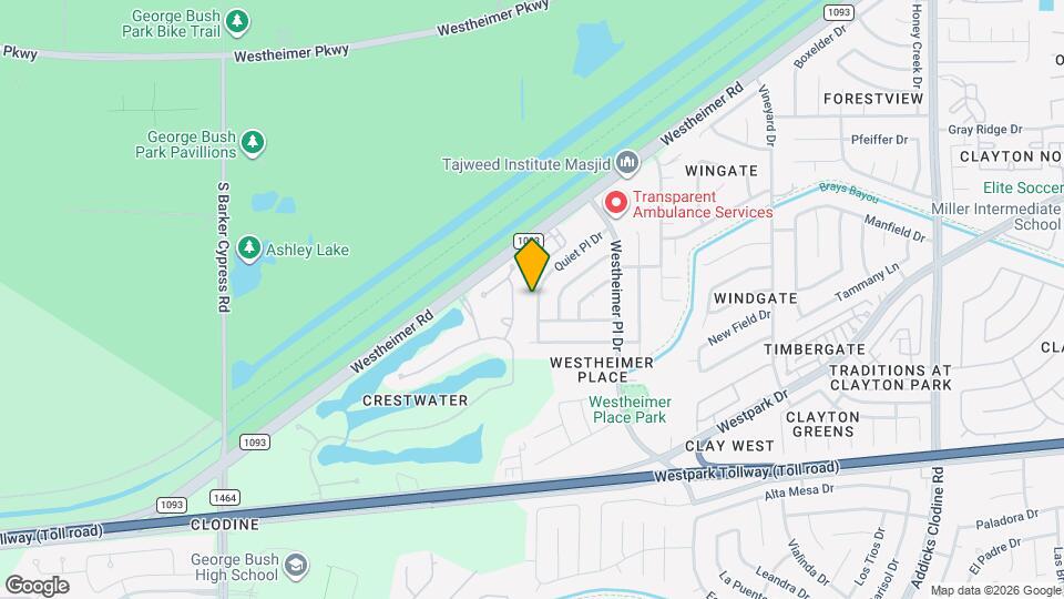 3826 Quiet Pl Dr Map and Location Details