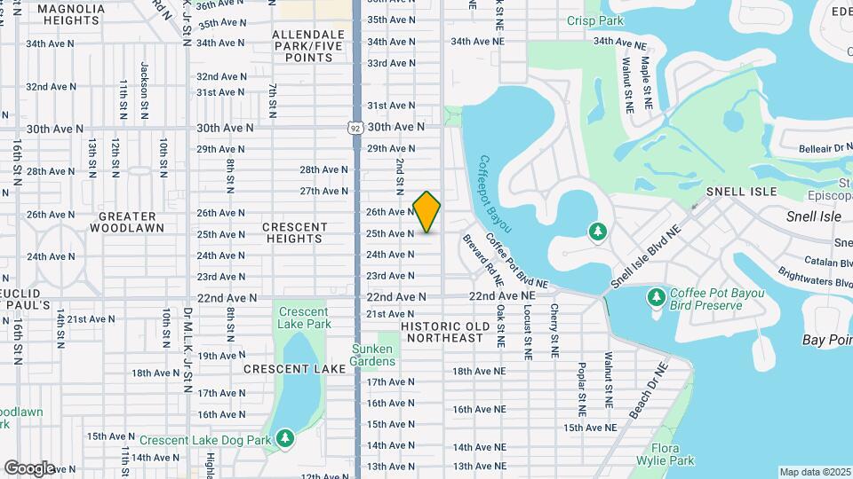 136 25th Ave N Mapa y Detalles de la Ubicación