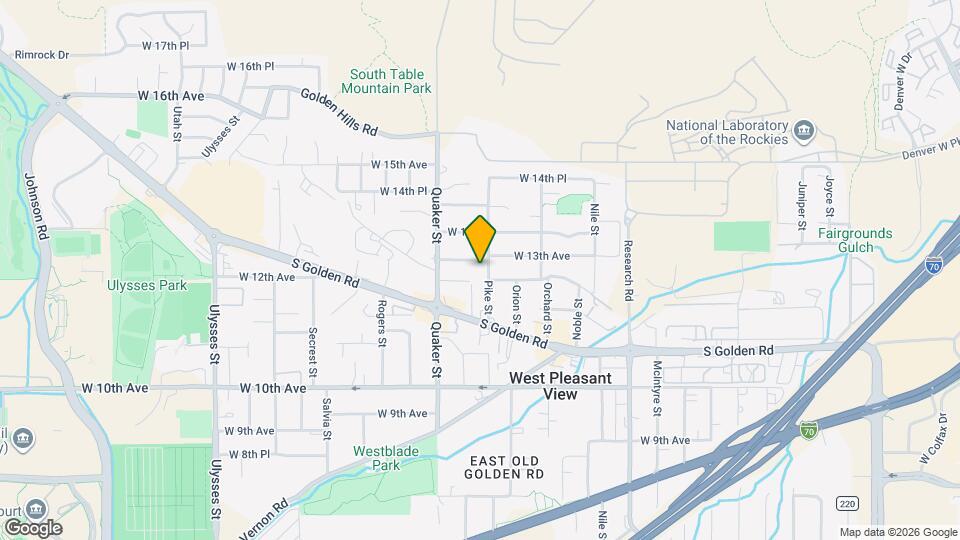 1289 Pike St, Unit 1289 Map and Location Details