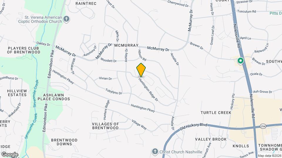 408 Huntington Ridge Dr Map and Location Details