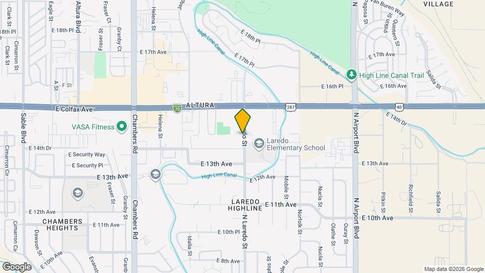 Laredo Apartments Map and Location Details