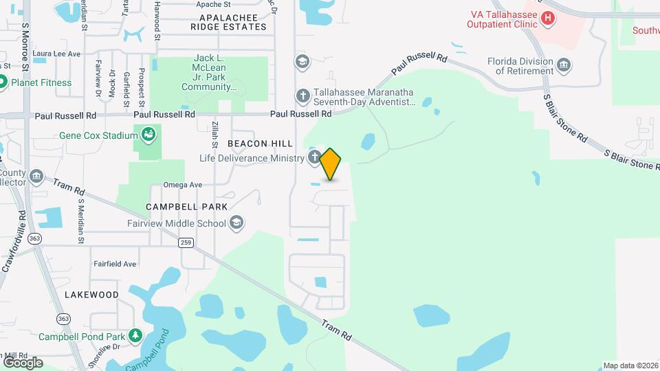 954 Indigo Creek Way Map and Location Details